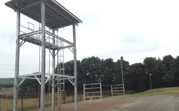 Assault Course installation and testing